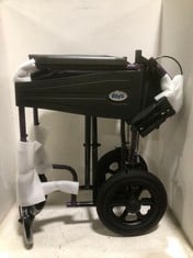 PERFORMANCE HEALTH ESCAPE LITE ATTENDANT WHEELCHAIR PURPLE