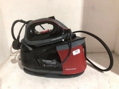 MORPHY RICHARDS POWER STEAM ELITE STEAM GENERATOR IRON RED/BLACK RRP- £189