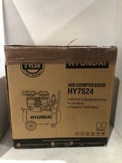 HYUNDAI AIR COMPRESSOR - MODEL NO. HY7524 - RRP £160