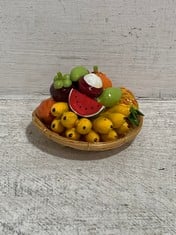 288 X STONE THE CROWS MINI DECORATIVE FRUIT BOWL - ITEM NO. 520108