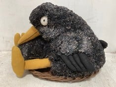 12 X STONE THE CROWS TEA COSY & BASE - CRAFTY CROWS - LENGTH 40CM - TOTAL RRP £456