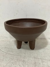 48 X STONE THE CROWS SMALL FOOTED BOWL IN MUSHROOM - ITEM NO. 151604