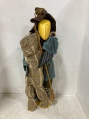 16 X STONE THE CROWS LARGE CROW - SCARE CROWS - HEIGHT 85CM - TOTAL RRP £768