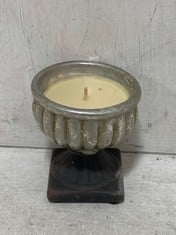 36 X STONE THE CROWS PLAIN CANDLEHOLDER - SILVER - TOTAL RRP £252