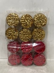 144 X STONE THE CROWS METALLIC GOLD HEART - ITEM NO. 226102 TO INCLUDE 144 X STONE THE CROWS METALLIC RED HEART - ITEM NO. 226003