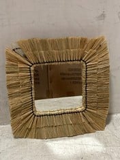 36 X STONE THE CROWS SMALL SQUARE GRASSES MIRROR - - TOTAL RRP £1548