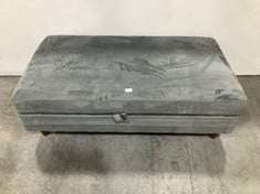 DESTIN STORAGE OTTOMAN BENCH IN GREY- RRP £250