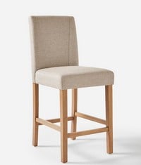 AVA BAR STOOL IN TAUPE FABRIC - MD466 - RRP £102