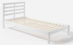 DAKOTA DOUBLE BED FRAME IN WHITE - XG364 - RRP £105