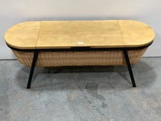 LA REDOUTE BELTI STORAGE BENCH IN NATURAL - MODEL NO. GIF367 - RRP £399