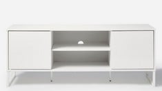 BEDE HIGH GLOSS TV UNIT IN WHITE - ZG239 - RRP £133