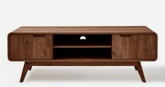 GRAY AND OSBOURN NO.157 OSLO TV UNIT IN WALNUT - IX667 - RRP £199