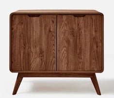 GRAY AND OSBOURN NO.157 OSLO COMPACT 2 DOOR SIDEBOARD IN WALNUT - IX669 - RRP £164