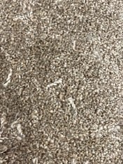 APPROX 6.4 X 5M ROLLED CARPET IN ABBEY STONE (COLLECTION ONLY)