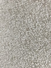 APPROX 4 X 3.85M ROLLED CARPET IN SINGING SAND (COLLECTION ONLY)