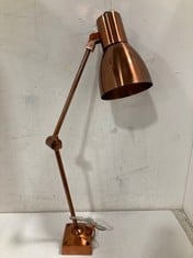 2 X STONE THE CROWS LOUIS MEDIUM LAMP IN COPPER