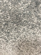 APPROX 3.2 X 4M ROLLED CARPET IN ASHLEY BLUE (COLLECTION ONLY)