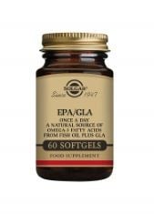 23 X SOLGAR EPA/GLA - FISH OIL - CARDIOVASCULAR HEALTH - 60 SOFTGELS BBE 01.2025.