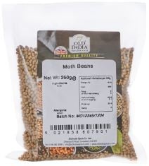 85 X OLD INDIA MOTH BEANS 250G BB: 15/05/2025.