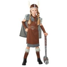 11X ASSORTED KIDS FANCY DRESS TO INCLUDE AMSCAN 9916895 GIRLS WORLD BOOK DAY VIKING WARRIOR QUEEN KIDS FANCY DRESS COSTUME (AGE 6-8 YEARS), FORUM NOVELTIES X75185 SKELETON BRIDE KIDS COSTUME, WHITE/G