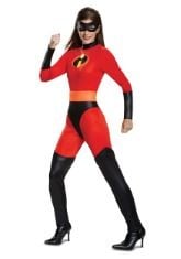 10X ASSORTED FANCY DRESS TO INCLUDE DISGUISE WOMEN'S MRS. INCREDIBLE CLASSIC ADULT COSTUME ADULT SIZED COSTUME, SMIFFYS 80S MUSICIAN COSTUME, PURPLE, XL - SIZE 46-48.