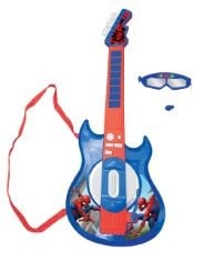 4X ASSORTED TOYS TO INCLUDE LEXIBOOK, SPIDER-MAN, LIGHT-UP ELECTRONIC GUITAR WITH MICROPHONE, GLASSES WITH MICROPHONE, MELODIES, 2 GAME MODES, MP3 INPUT, BLUE/RED, K260SP, XSHOT EXCEL CRUSHER FOAM DA