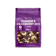 50 X BY CASHEW AND CRANBERRY MIX, 200G (PACK OF 1) BB: 7/10/24.