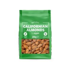 X43 ASSORTED NUTS TO INCLUDE BY CALIFORNIAN ALMONDS, 200G BB: 07/10/24, BY CASHEW AND CRANBERRY MIX, 200G (PACK OF 1).