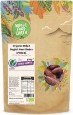 22X ASSORTED WHOLEFOOD EARTH TO INCLUDE WHOLEFOOD EARTH ORGANIC DRIED DEGLET NOUR DATES (PITTED) – 500 G | GMO FREE | RAW | VEGAN | HIGH FIBRE | CERTIFIED ORGANIC, WHOLEFOOD EARTH - CEYLON CINNAMON P