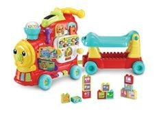 2X ASSORTED KIDS TOYS TO INCLUDE VTECH BABY 4-IN-1 ALPHABET TRAIN, BABY WALKER WITH LIGHTS, SOUNDS AND SONGS, EDUCATIONAL TOYS TEACHES ANIMALS, COLOURS, NUMBERS AND MORE, PRESCHOOL LEARNING INTERACTI