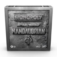 6 X HASBRO MONOPOLY STAR WARS THE MANDALORIAN EDITION BOXED GAME INSPIRED BY THE MANDALORIAN (ITALIAN VERSION).