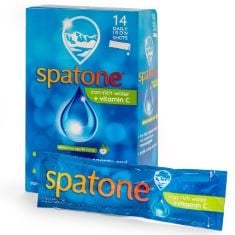 20 X SPATONE NATURAL IRON SUPPLEMENT + VITAMIN C (14 SACHETS), DAILY CONVENIENT LIQUID IRON SACHETS, NOTHING ARTIFICIAL, BETTER ABSORPTION THAN TABLETS, LESS SIDE EFFECTS, APPLE FLAVOUR BBE: 08/2024.