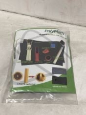 11 X 10 PIECE SNOOKER CUE REPAIR KIT.