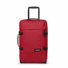 X2 ASSORTED SUITCASES TO INCLUDE EASTPAK TRANVERZ S SUITCASE, 51 X 32.5 X 23 CM, 42 L - BEET BURGUNDY (RED).