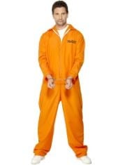 X16 ASSORTED FANCY DRESS ITEMS TO INCLUDE SMIFFYS ESCAPED PRISONER COSTUME, ORANGE WITH BOILER SUIT, COPS & ROBBERS FANCY DRESS, ADULT DRESS UP COSTUMES, AMSCAN 9918330 WOMEN'S NUN HABIT & HEADPIECE