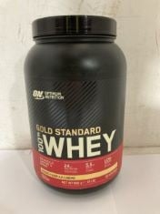 4 X OPTIMUM NUTRITION GOLD STANDARD WHEY PROTEIN FRENCH VANILLA CRÈME 30 SERVINGS BBE 01.2026.