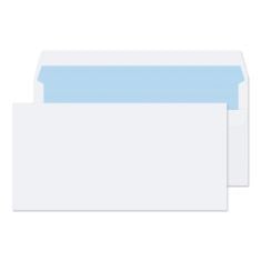 21 X BLAKE TS-130137 DL PURELY EVERYDAY SELF SEAL ENVELOPE, 100GSM, 110MM X 220MM, WHITE, PACK OF 500.