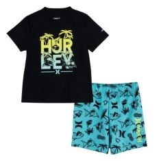 X30 ASSORTED CLOTHING TO INCLUDE SET T-SHIRT UPF AND SHORTS BOY - SHARK PARADISE, ADAR UNIVERSAL SCRUBS FOR WOMEN - SNAP FRONT SCRUB TOP - 604 - TEAL BLUE - 4X.