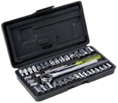 10 X BLUE SPOT TOOLS 1535 B/SPOT MIXED SOCKET SET (40-PIECE).