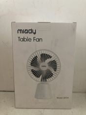 10 X MIADY TABLE FAN.