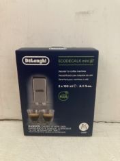 50 X DELONGHI DESCALER FOR COFFEE MACHINES.