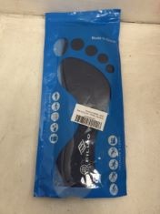 75X FILWO MEMORY FOAM INSOLES IN ASSORTED SIZES TO INCLUDE SIZE 10 .