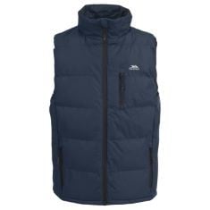 X14 ASSORTED BRANDED CLOTHING TO INCLUDE TRESPASS MEN'S CLASP PADDED GILET, NAVY, XXL UK, MENS PADDED GILET BODYWARMER WITH 3 ZIP POCKETS & INNER STORM FLAP CLASP - FLINT L.