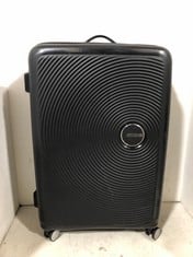 AMERICAN TOURISTER TRAVEL CASE BLACK HARDSHELL SPINNER MEDIUM/LARGE RRP- £149