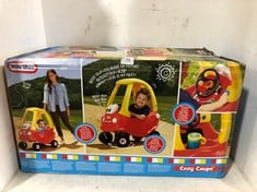 LITTLE TIKES COZY COUPE RED & YELLOW