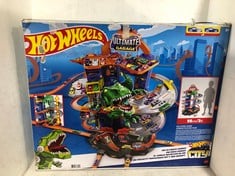 HOT WHEELS CITY 90CM/3FT ULTIMATE T-REX GARAGE PLAYSET GJL14-HC5A RRP- £139.99