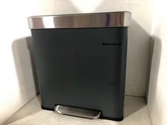 SONGMICS LTB202G01 KITCHEN BIN 2 X 30L PEDAL BIN