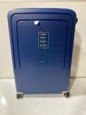 SAMSONITE S'CURE TRAVEL CASE NAVY BLUE HARDSHELL SPINNER 81/30 RRP- £165