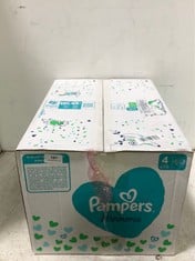 BOX OF PAMPERS HARMONIE NAPPIES SIZE 4 174-PACK