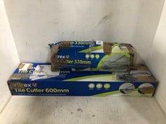 2 X VITREX TILE CUTTERS 1 X 600MM, 1 X 330MM (18+ PROOF OF ID)